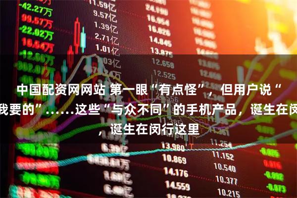中国配资网网站 第一眼“有点怪”，但用户说“这就是我要的”……这些“与众不同”的手机产品，诞生在闵行这里